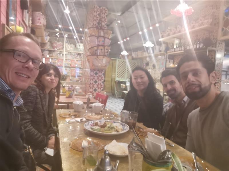 Global team dinner